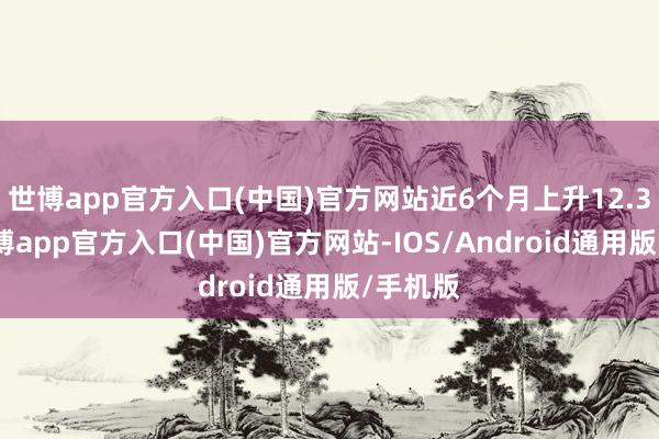 世博app官方入口(中国)官方网站近6个月上升12.31%-万博app官方入口(中国)官方网站-IOS/Android通用版/手机版