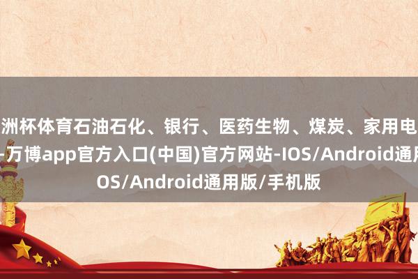 欧洲杯体育石油石化、银行、医药生物、煤炭、家用电器等行业更始-万博app官方入口(中国)官方网站-IOS/Android通用版/手机版