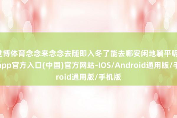 世博体育念念来念念去随即入冬了能去哪安闲地躺平呢-万博app官方入口(中国)官方网站-IOS/Android通用版/手机版