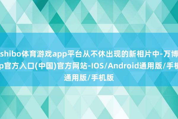 shibo体育游戏app平台从不休出现的新相片中-万博app官方入口(中国)官方网站-IOS/Android通用版/手机版