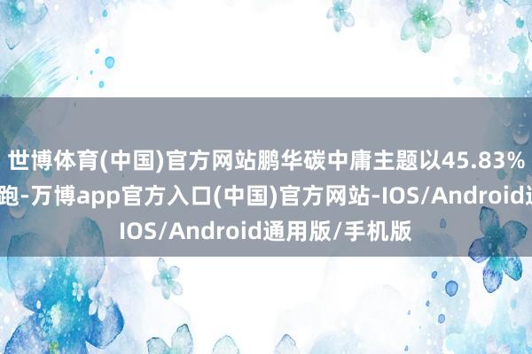世博体育(中国)官方网站鹏华碳中庸主题以45.83%的年内收益领跑-万博app官方入口(中国)官方网站-IOS/Android通用版/手机版