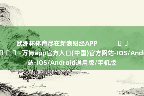 欧洲杯体育尽在新浪财经APP            													-万博app官方入口(中国)官方网站-IOS/Android通用版/手机版