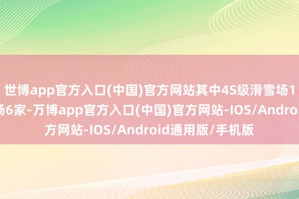 世博app官方入口(中国)官方网站其中4S级滑雪场10家、5S级滑雪场6家-万博app官方入口(中国)官方网站-IOS/Android通用版/手机版