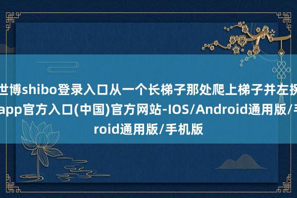 世博shibo登录入口从一个长梯子那处爬上梯子并左拐-万博app官方入口(中国)官方网站-IOS/Android通用版/手机版