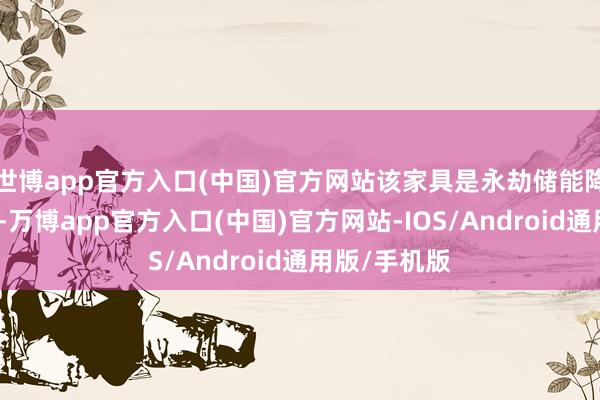 世博app官方入口(中国)官方网站该家具是永劫储能降本的最优解-万博app官方入口(中国)官方网站-IOS/Android通用版/手机版