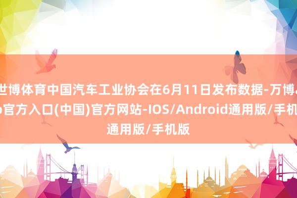 世博体育中国汽车工业协会在6月11日发布数据-万博app官方入口(中国)官方网站-IOS/Android通用版/手机版