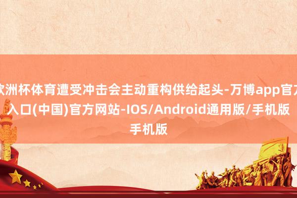 欧洲杯体育遭受冲击会主动重构供给起头-万博app官方入口(中国)官方网站-IOS/Android通用版/手机版