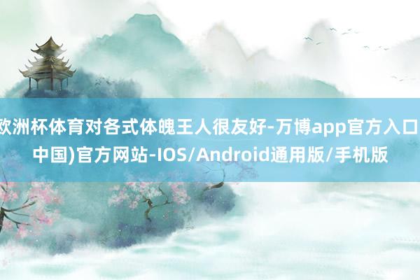 欧洲杯体育对各式体魄王人很友好-万博app官方入口(中国)官方网站-IOS/Android通用版/手机版